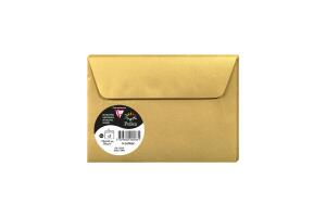Clairefontaine 5 Umschläge Pollen 114x162 gold