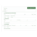 Exacompta Urlaubsantrag A5 Quer 2x40 Blatt