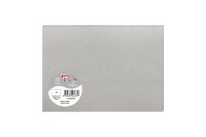 Clairefontaine 5 Karten Pollen 148x210 silber