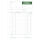 Exacompta Rapport Regiebericht A5 2x40 Blatt