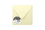 Clairefontaine Umschlag GdP 140x140 Zitrone Pack20