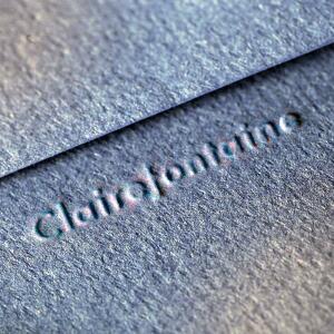 Clairefontaine Umschlag GdP 165x165 Azurblau Pck20