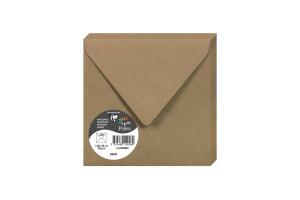 Clairefontaine Umschlag Pollen 140x140 Kraft 120g