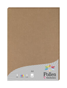Clairefontaine Kraftpapier A4 200g 25Bl