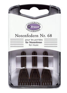 Brause Feder Noten 3 St
