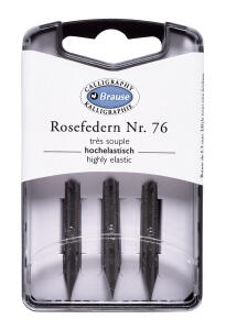 Brause Feder Rosen 3 St