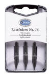 Brause Feder Rosen 3 St