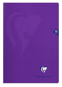 Clairefontaine Mimesys Heft A4 48Bl kariert sort