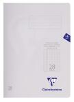 Clairefontaine Scoolbook A4 kar Lin 28 16Bl sort