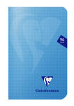 Clairefontaine Mimesys Heft 9x14 48Bl kariert sort