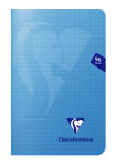 Clairefontaine Mimesys Heft 110x70 48Bl kariert sort