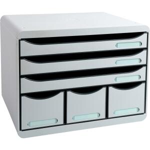 Exacompta Store-Box Maxi 6 Laden lichtgrau