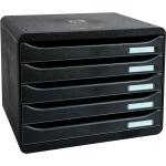 Exacompta BIG-BOX PLUS QUER schwarz glossy