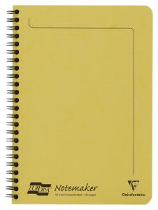 Clairefontaine Europa SpiralheftA5 60bl lin zitron