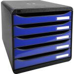 Exacompta BIG-BOX PLUS sw/glossy ozeanblau