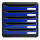 Exacompta BIG-BOX PLUS sw/glossy ozeanblau
