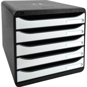 Exacompta BIG-BOX PLUS sw/glossy weiss