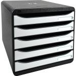 Exacompta BIG-BOX PLUS sw/glossy weiss