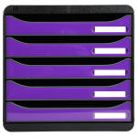 Exacompta BIG-BOX PLUS sw/glossy violett