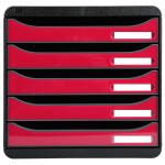 Exacompta BIG-BOX PLUS sw/glossy himbeer