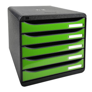 Exacompta BIG-BOX PLUS sw/glossy apfelgrün