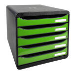Exacompta BIG-BOX PLUS sw/glossy apfelgrün