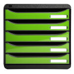 Exacompta BIG-BOX PLUS sw/glossy apfelgrün