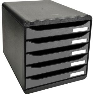 Exacompta BIG-BOX PLUS Classic schw/silb