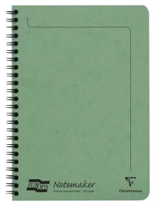 Clairefontaine Europa Spiralheft A5 60bl lin limet