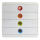 Exacompta Pop-Box Classic weiss/harlekin