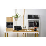 Exacompta Pop-Box Classic schwarz/silber