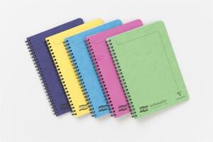 Clairefontaine Europa Spiralheft A5 60bl lin St C