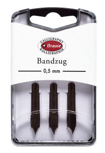 Brause Feder Bandzug 0,5mm 3 St