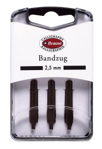 Brause Feder Bandzug 2,5mm 3 St