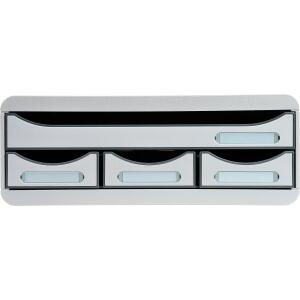 Exacompta Toolbox Mini 4 Laden lichtgrau