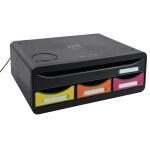 Exacompta Toolbox Mini "QI" 4 Laden sw/harlekin