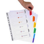 Exacompta Register Kreatabs ws Karton A4 6T