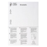 Exacompta Register Kreatabs ws Karton A4 12T