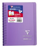 Clairefontaine Koverb 9x14 kar 50Bl Spirale st