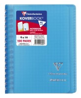 Clairefontaine Koverb 9x14 kar 50Bl Spirale st