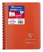 Clairefontaine Koverb 9x14 kar 50Bl Spirale st