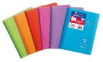 Clairefontaine Koverb Regist 9x14 kar 50Bl Spir st