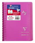 Clairefontaine Koverb Regist 9x14 kar 50Bl Spir st