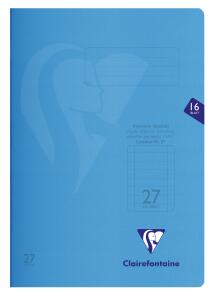 Clairefontaine Scoolbook A4 Lin. 27 blau 16BL