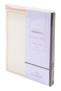 Lalo Karten m Rd&Ums 10St vergé rose