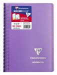 Clairefontaine Koverbook 11x17 kar 50Bl Spirale st