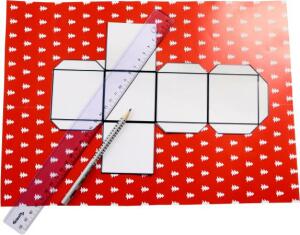 Clairefontaine Bastelkarton Weihn Trad 25x35 40Bl