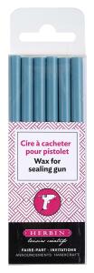 Herbin Siegellack Box 6Stg türkis