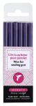 Herbin Siegellack Box 6Stg aubergine