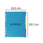 Exacompta Campus Register PP A4+ 6 taben